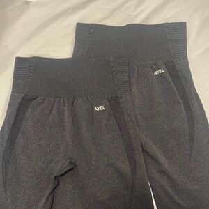 AYBL Gray Seamless High-Waisted Leggings
